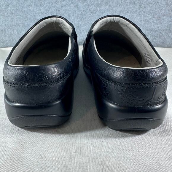 Alegria Kayla Womens sz 37 (US 7/7.5) Prof. Work Mule Clog Leather Black - Picture 6 of 10